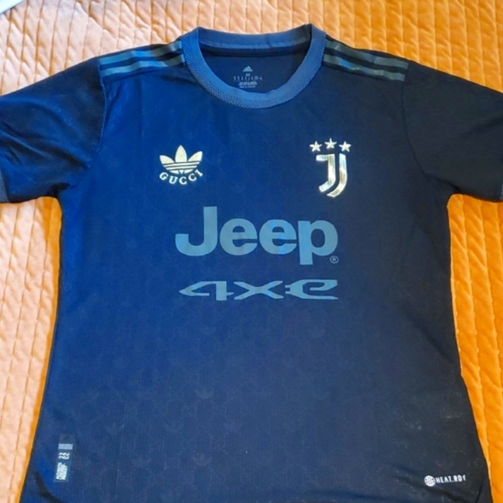 Adidas Gucci Juventus Black Performance Jersey
